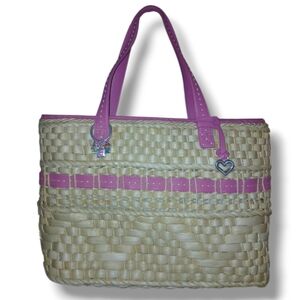 NWOT Brighton Carmela Woven Tote